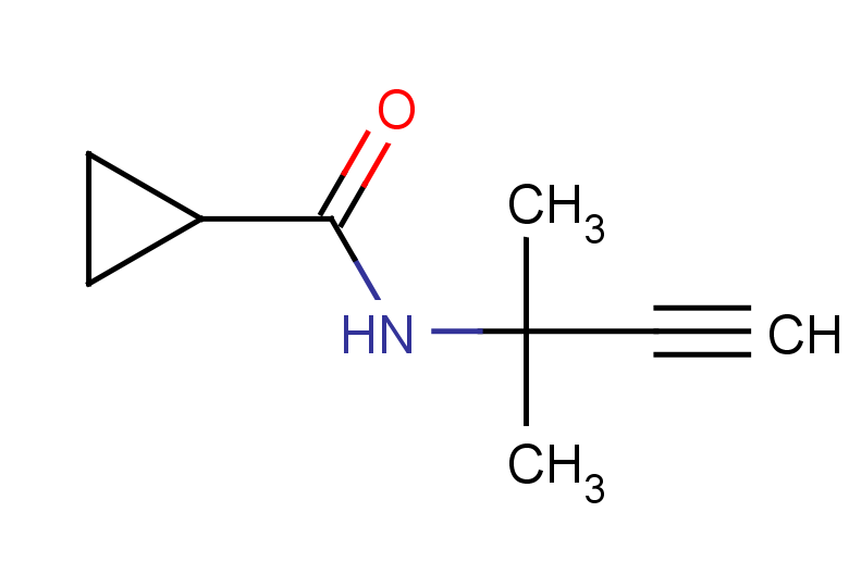 N-(2-methylbut-3-yn-2-yl)cyclopropanecarboxamide