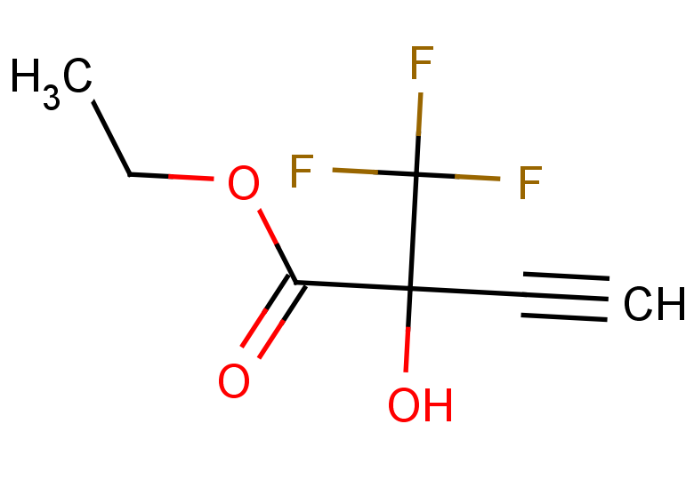 ethyl 2-hydroxy-2-(trifluoromethyl)but-3-ynoate