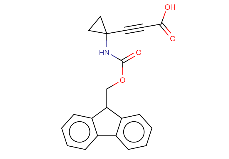 3-[1-({[(9H-fluoren-9-yl)methoxy]carbonyl}amino)cyclopropyl]prop-2-ynoic acid