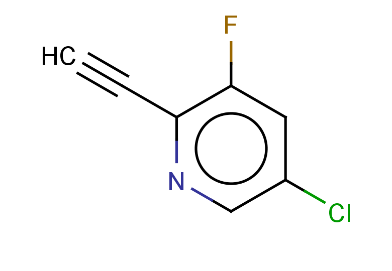 5-chloro-2-ethynyl-3-fluoropyridine