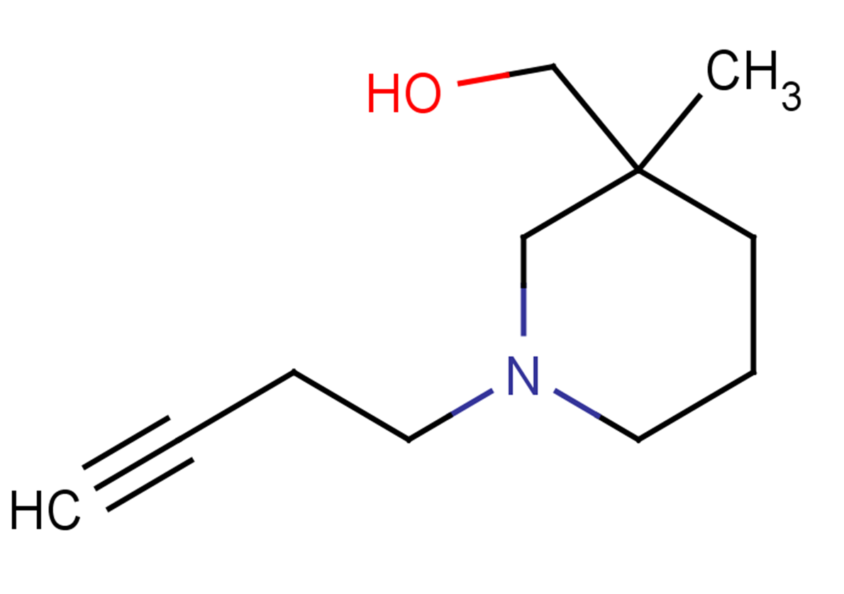 [1-(but-3-yn-1-yl)-3-methylpiperidin-3-yl]methanol