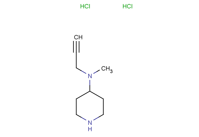 N-methyl-N-(prop-2-yn-1-yl)piperidin-4-amine dihydrochloride
