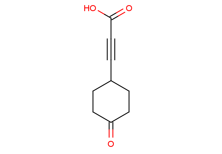 3-(4-oxocyclohexyl)prop-2-ynoic acid