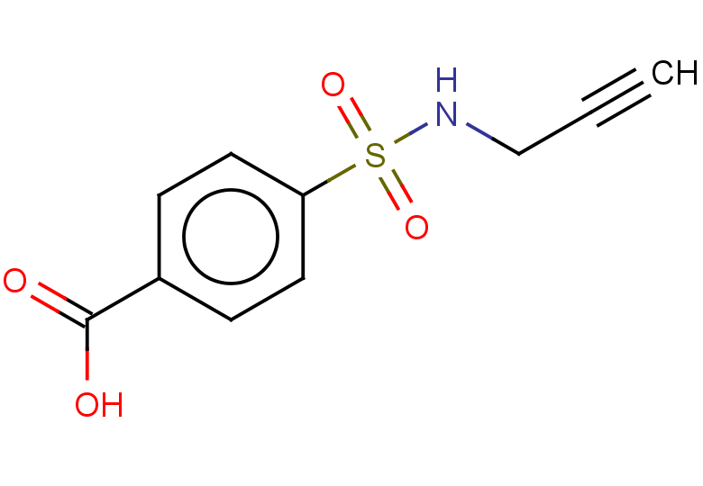 4-[(prop-2-yn-1-yl)sulfamoyl]benzoic acid