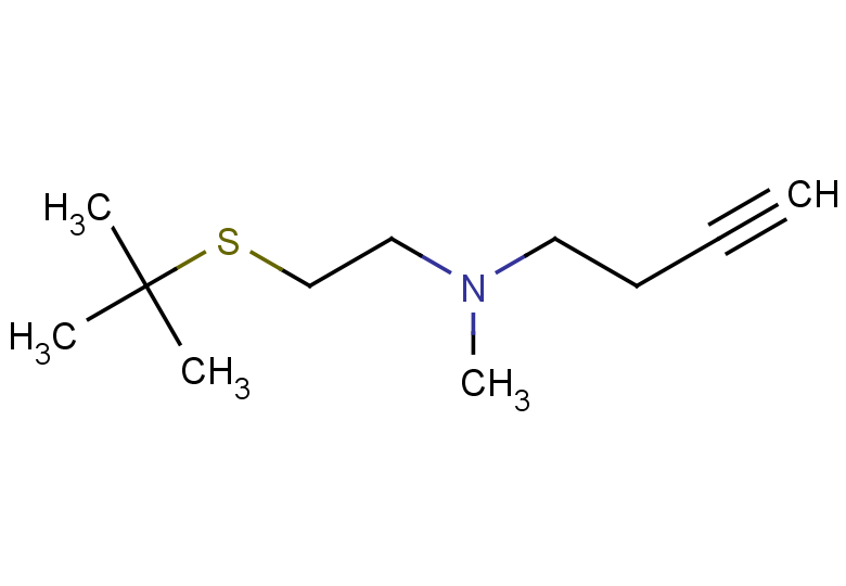 (but-3-yn-1-yl)[2-(tert-butylsulfanyl)ethyl]methylamine