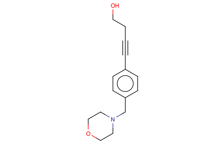 4-[4-(morpholin-4-ylmethyl)phenyl]but-3-yn-1-ol