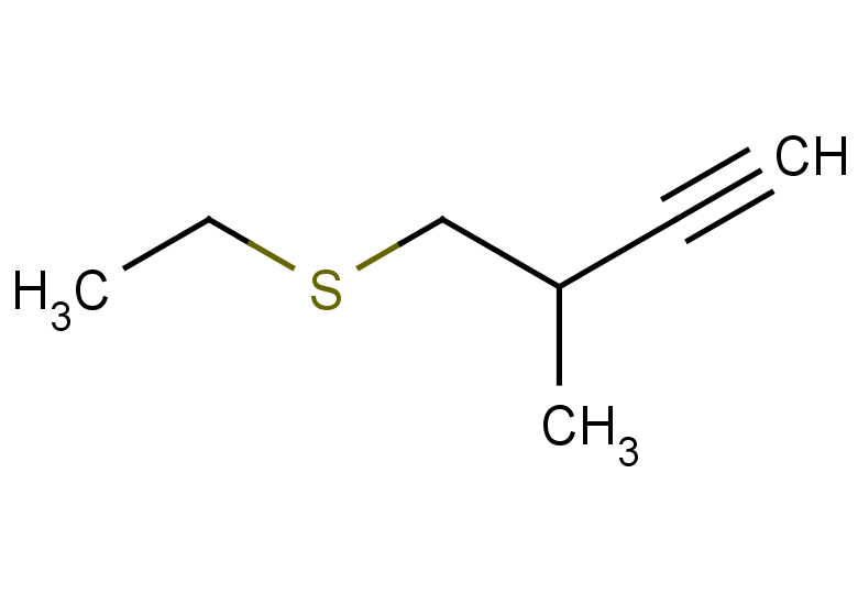 4-(ethylsulfanyl)-3-methylbut-1-yne