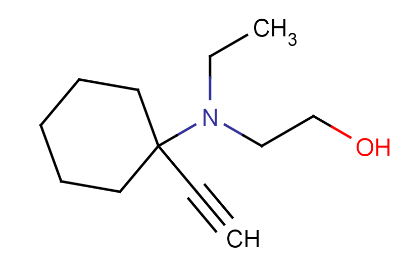 2-[ethyl(1-ethynylcyclohexyl)amino]ethan-1-ol