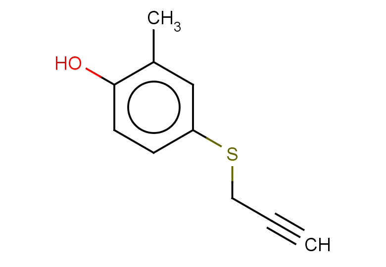 2-methyl-4-(prop-2-yn-1-ylsulfanyl)phenol
