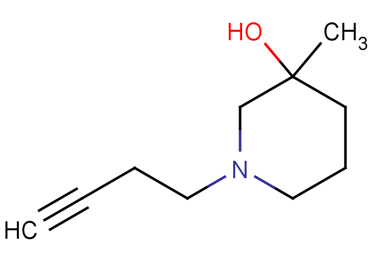 1-(but-3-yn-1-yl)-3-methylpiperidin-3-ol