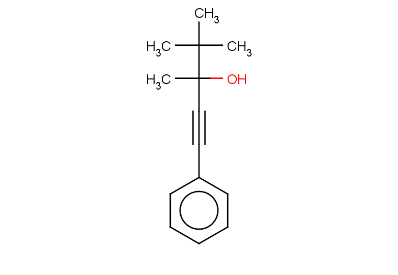 3,4,4-trimethyl-1-phenylpent-1-yn-3-ol