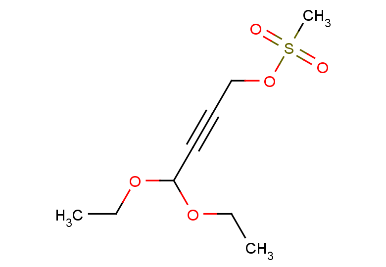 4,4-diethoxybut-2-yn-1-yl methanesulfonate