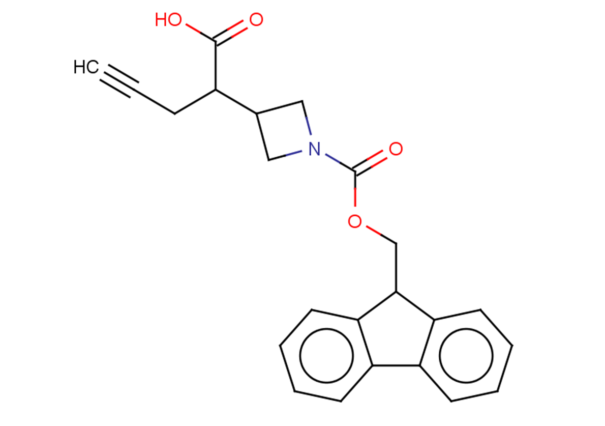 2-(1-{[(9H-fluoren-9-yl)methoxy]carbonyl}azetidin-3-yl)pent-4-ynoic acid