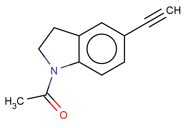 1-(5-ethynyl-2,3-dihydro-1H-indol-1-yl)ethan-1-one