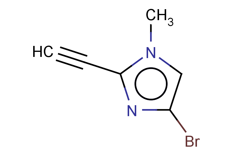 4-bromo-2-ethynyl-1-methyl-1H-imidazole