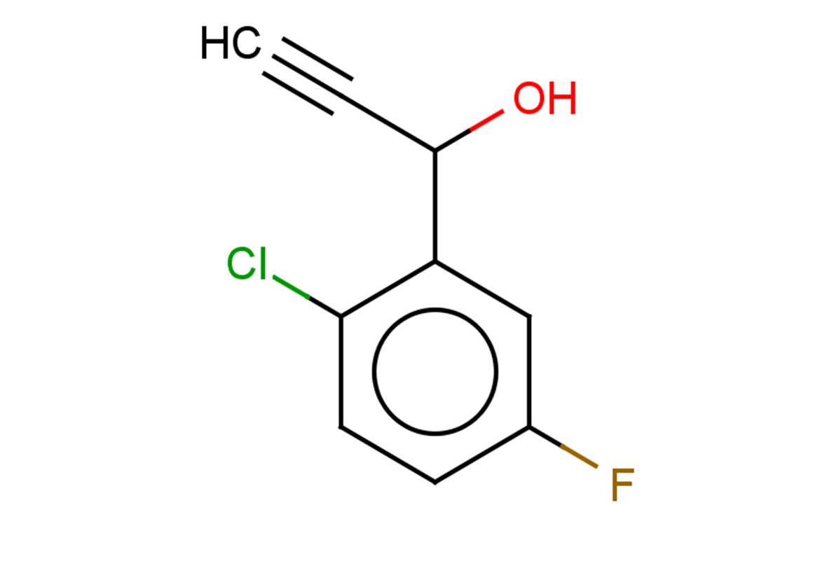 1-(2-chloro-5-fluorophenyl)prop-2-yn-1-ol