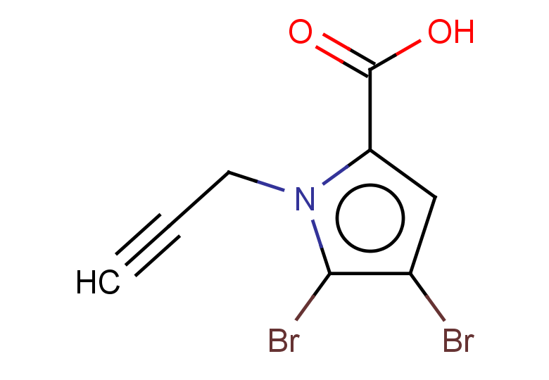 4,5-dibromo-1-(prop-2-yn-1-yl)-1H-pyrrole-2-carboxylic acid