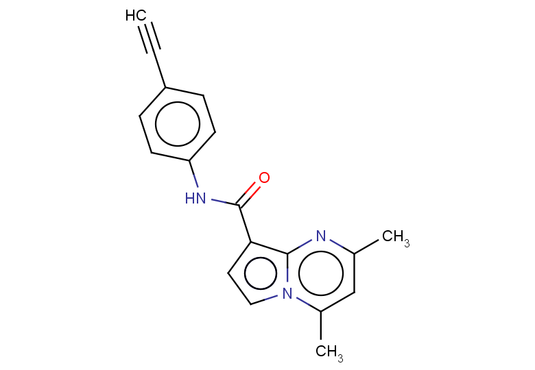 N-(4-ethynylphenyl)-2,4-dimethylpyrrolo[1,2-a]pyrimidine-8-carboxamide