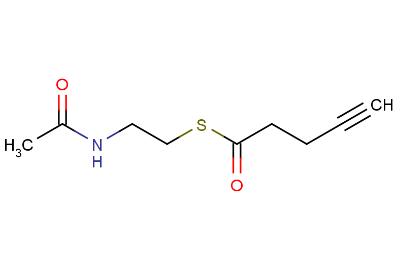 N-[2-(pent-4-ynoylsulfanyl)ethyl]acetamide