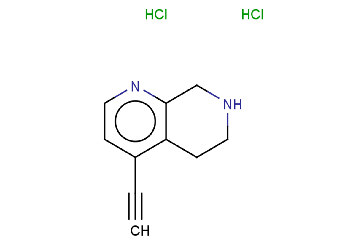 4-ethynyl-5,6,7,8-tetrahydro-1,7-naphthyridine dihydrochloride
