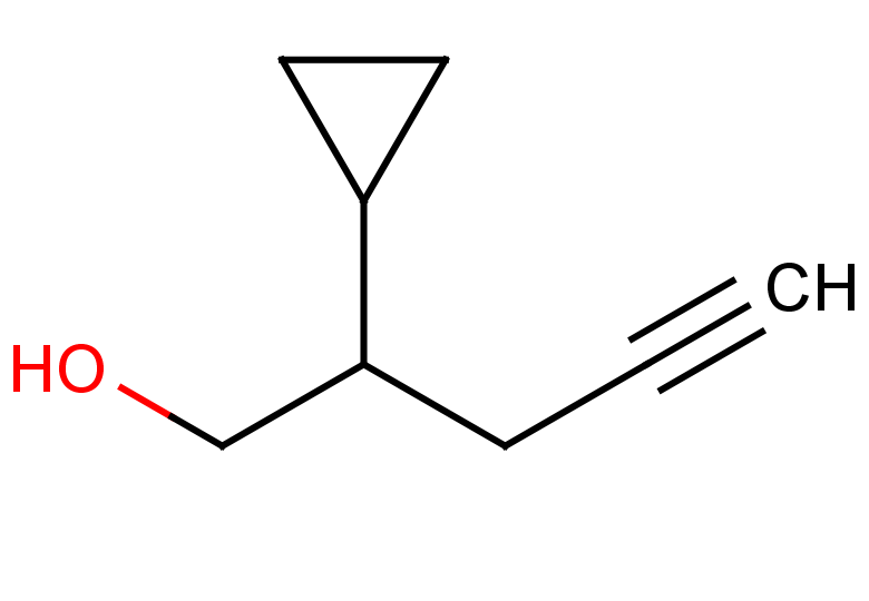 2-cyclopropylpent-4-yn-1-ol