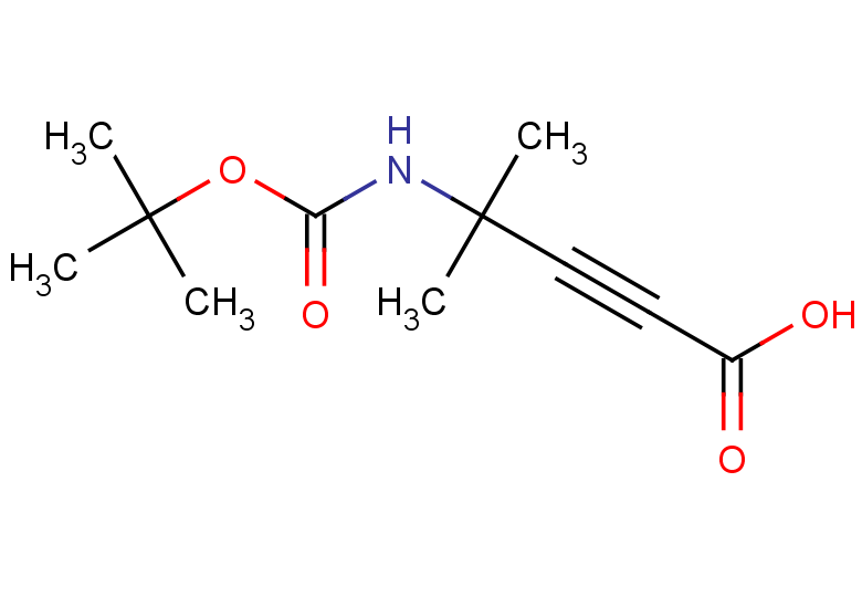 4-{[(tert-butoxy)carbonyl]amino}-4-methylpent-2-ynoic acid