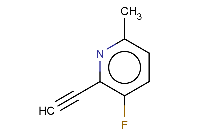 2-ethynyl-3-fluoro-6-methylpyridine