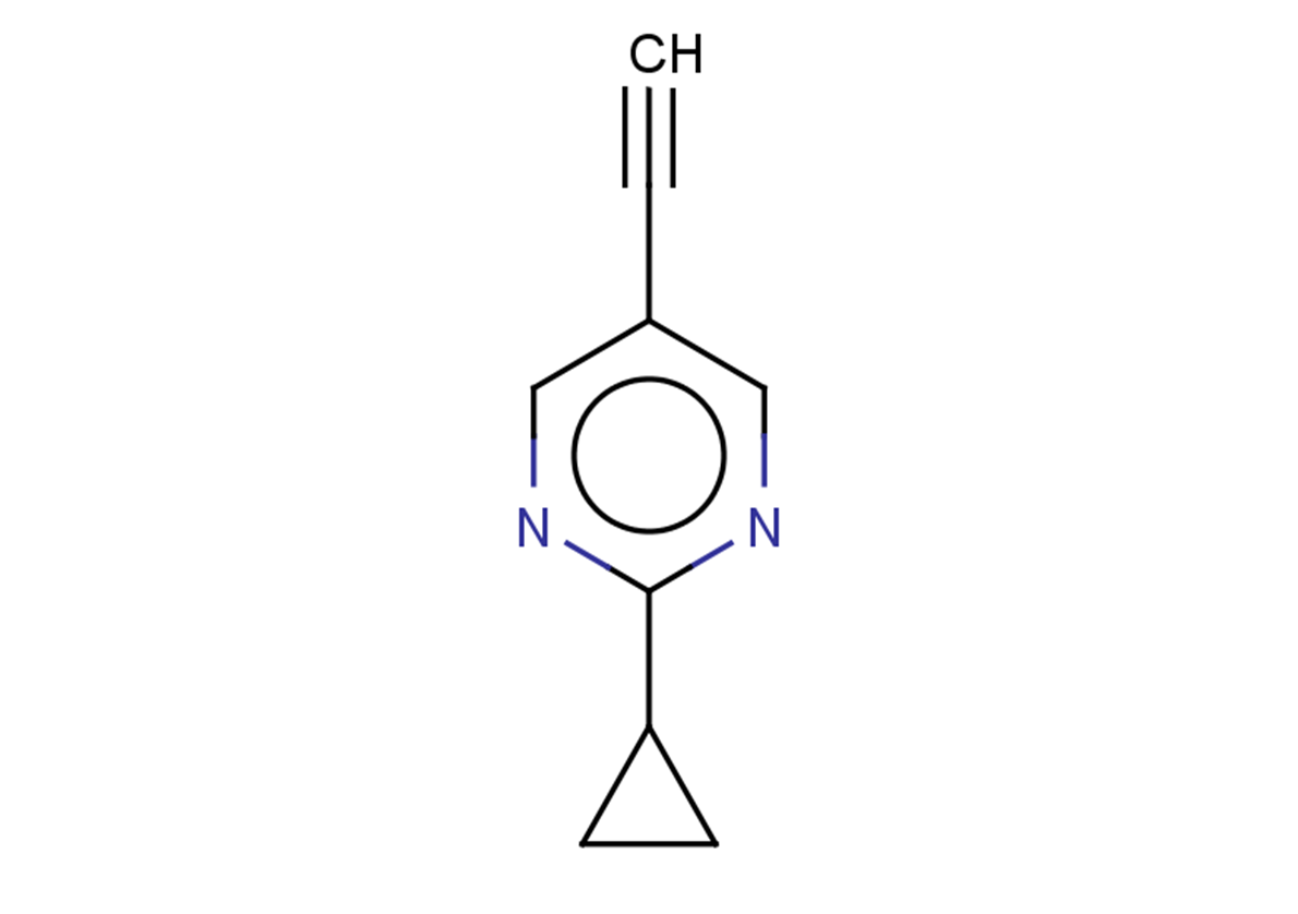 2-cyclopropyl-5-ethynylpyrimidine