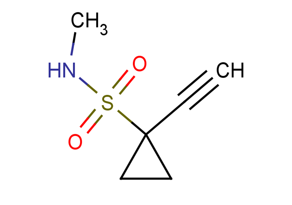 1-ethynyl-N-methylcyclopropane-1-sulfonamide