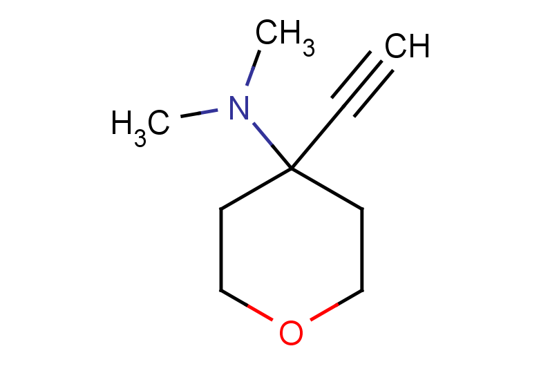 4-ethynyl-N,N-dimethyloxan-4-amine
