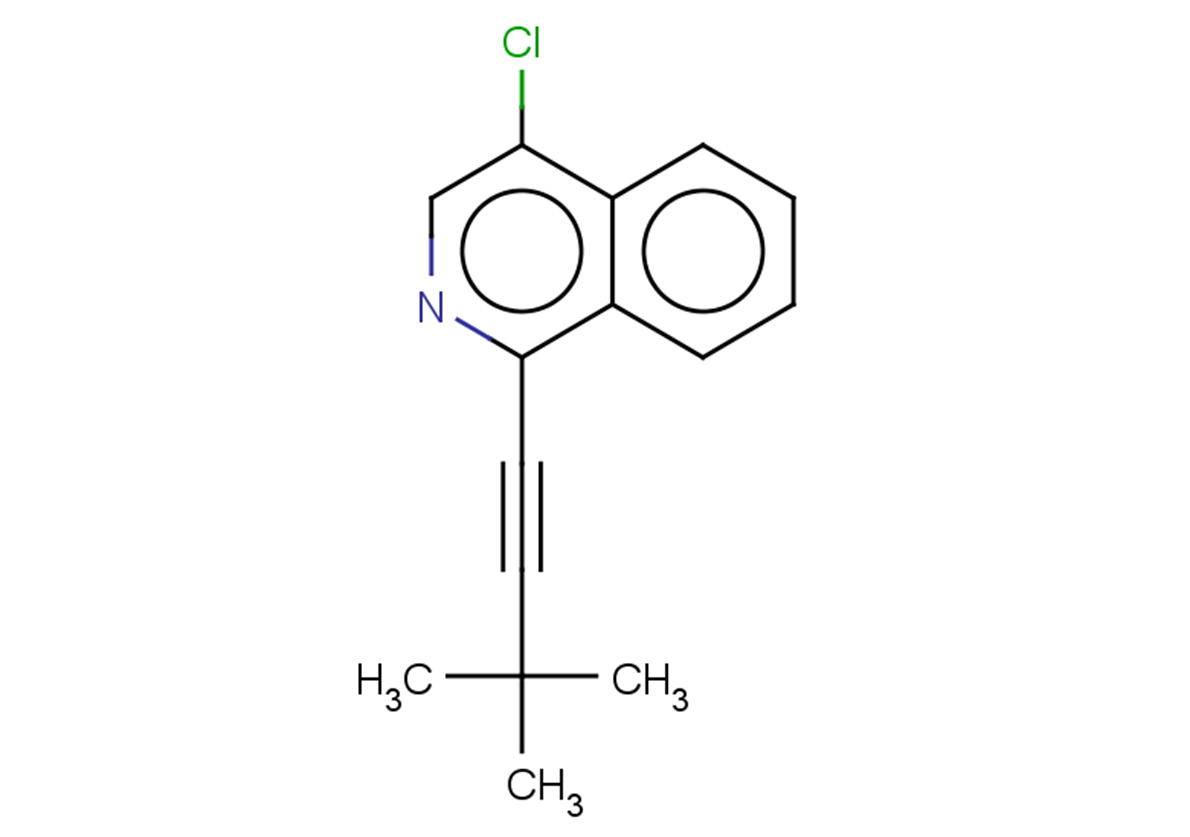 4-chloro-1-(3,3-dimethylbut-1-yn-1-yl)isoquinoline