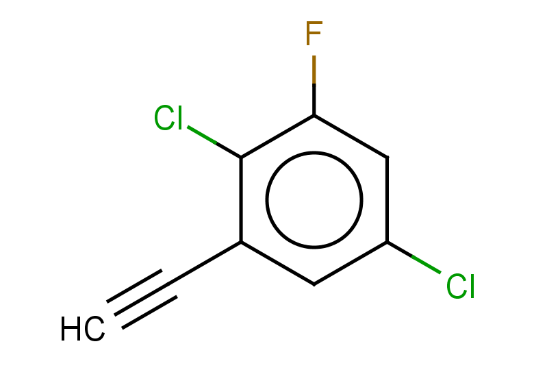 2,5-dichloro-1-ethynyl-3-fluorobenzene
