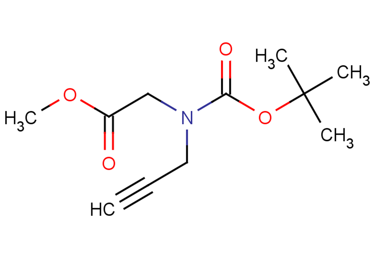 methyl 2-{[(tert-butoxy)carbonyl](prop-2-yn-1-yl)amino}acetate