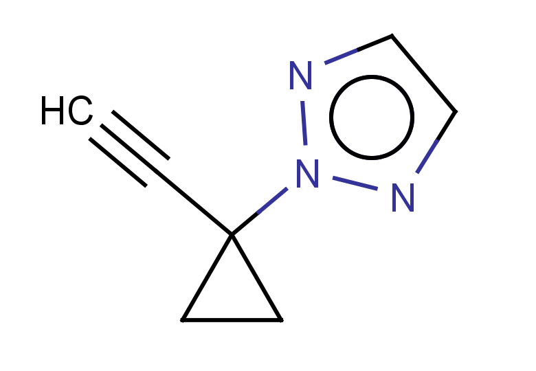 2-(1-ethynylcyclopropyl)-2H-1,2,3-triazole