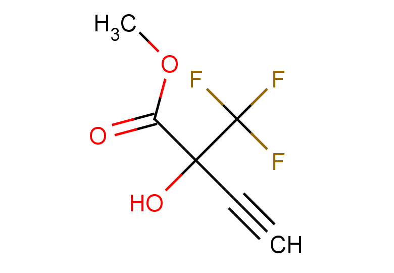 methyl 2-hydroxy-2-(trifluoromethyl)but-3-ynoate