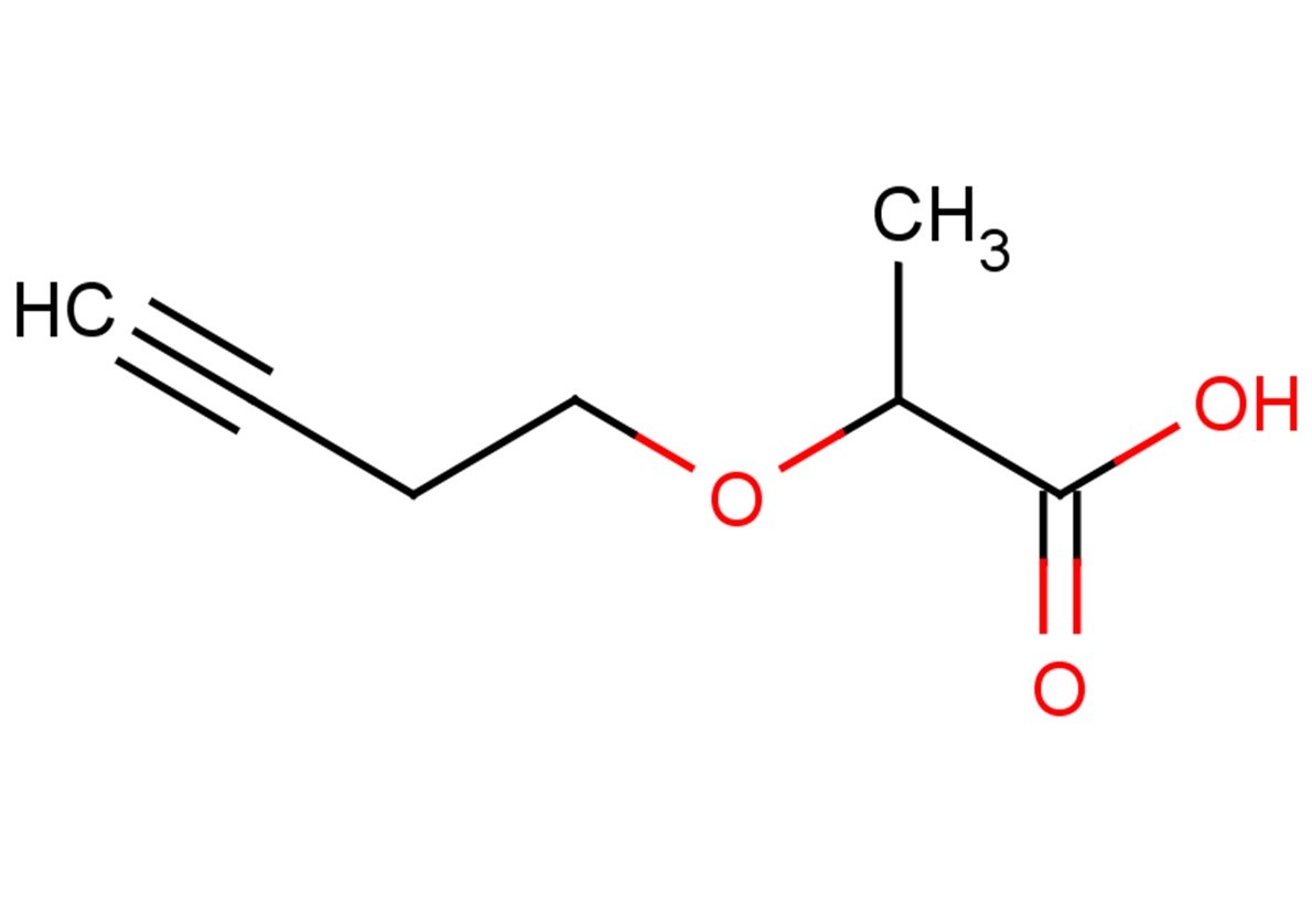 2-(but-3-yn-1-yloxy)propanoic acid