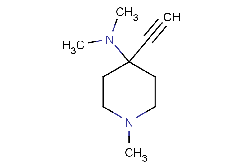 4-ethynyl-N,N,1-trimethylpiperidin-4-amine