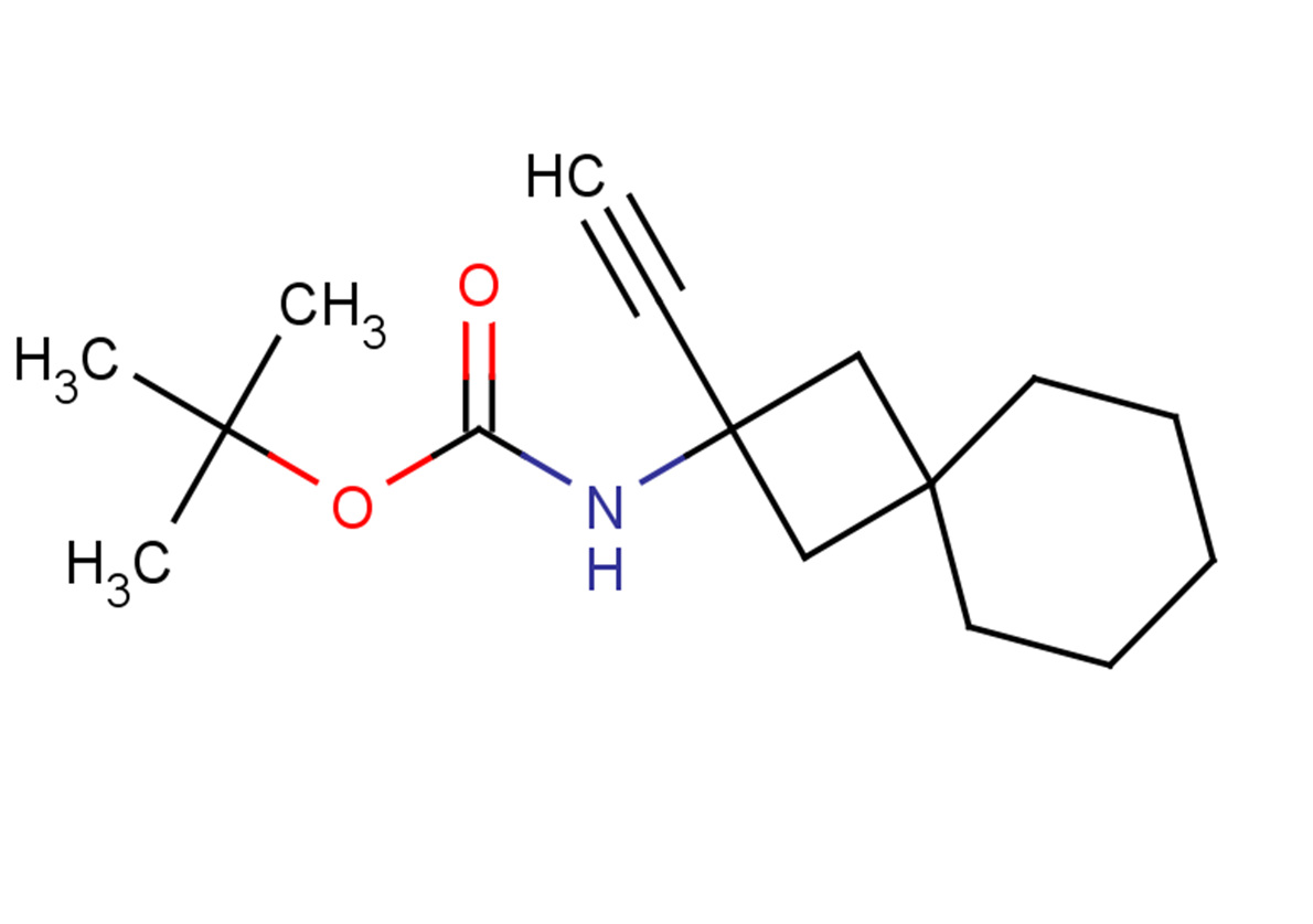 tert-butyl N-{2-ethynylspiro[3.5]nonan-2-yl}carbamate