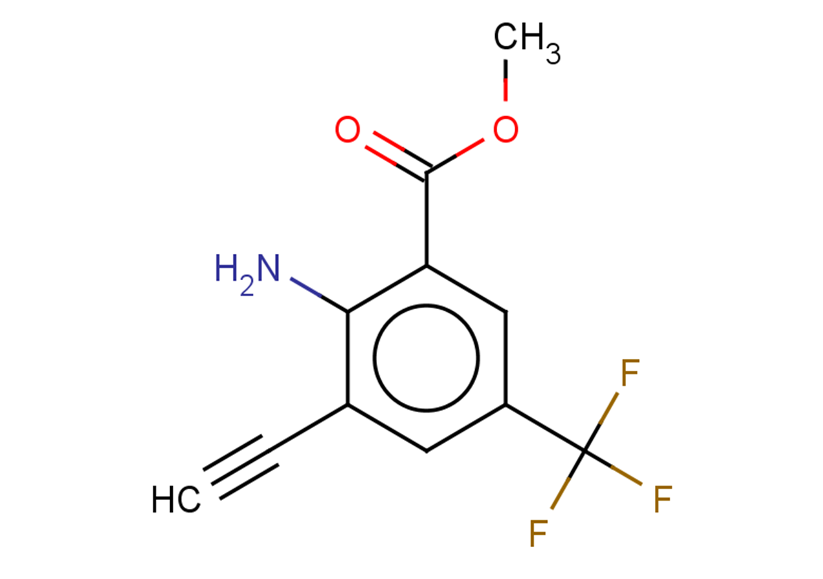methyl 2-amino-3-ethynyl-5-(trifluoromethyl)benzoate