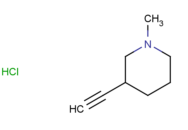 3-ethynyl-1-methylpiperidine hydrochloride