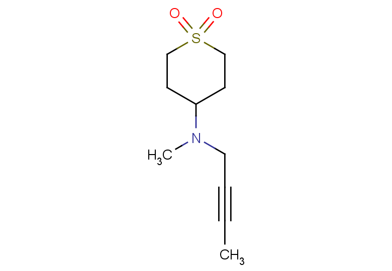 4-[(but-2-yn-1-yl)(methyl)amino]-1lambda6-thiane-1,1-dione