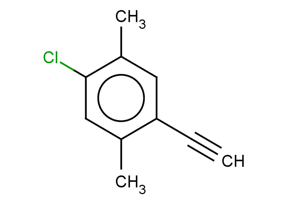1-chloro-4-ethynyl-2,5-dimethylbenzene