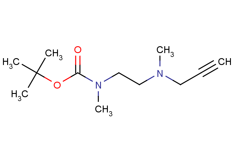 tert-butyl N-methyl-N-{2-[methyl(prop-2-yn-1-yl)amino]ethyl}carbamate