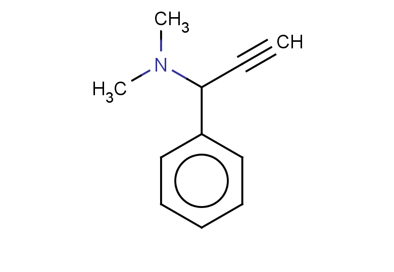 dimethyl(1-phenylprop-2-yn-1-yl)amine