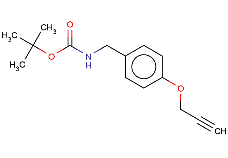 tert-butyl N-{[4-(prop-2-yn-1-yloxy)phenyl]methyl}carbamate