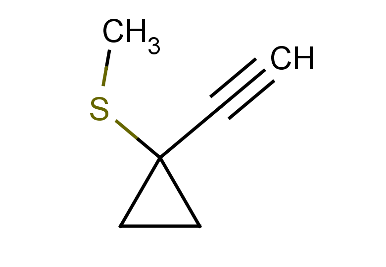 1-ethynyl-1-(methylsulfanyl)cyclopropane