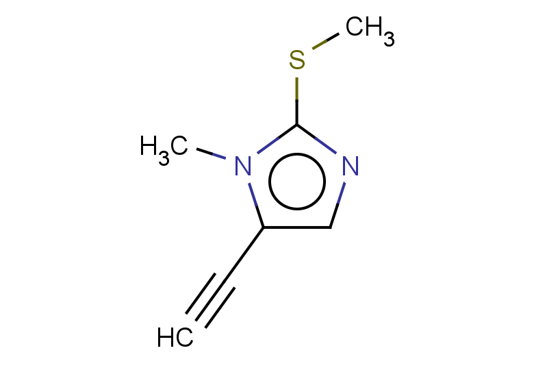 5-ethynyl-1-methyl-2-(methylsulfanyl)-1H-imidazole