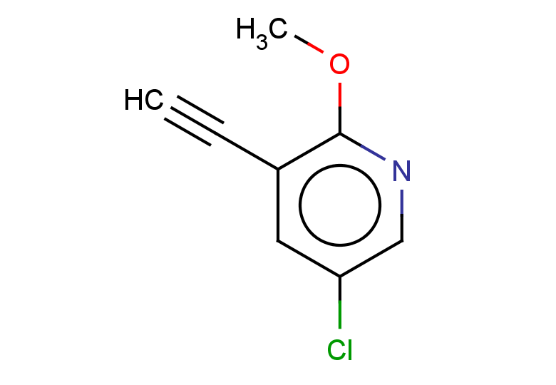 5-chloro-3-ethynyl-2-methoxypyridine