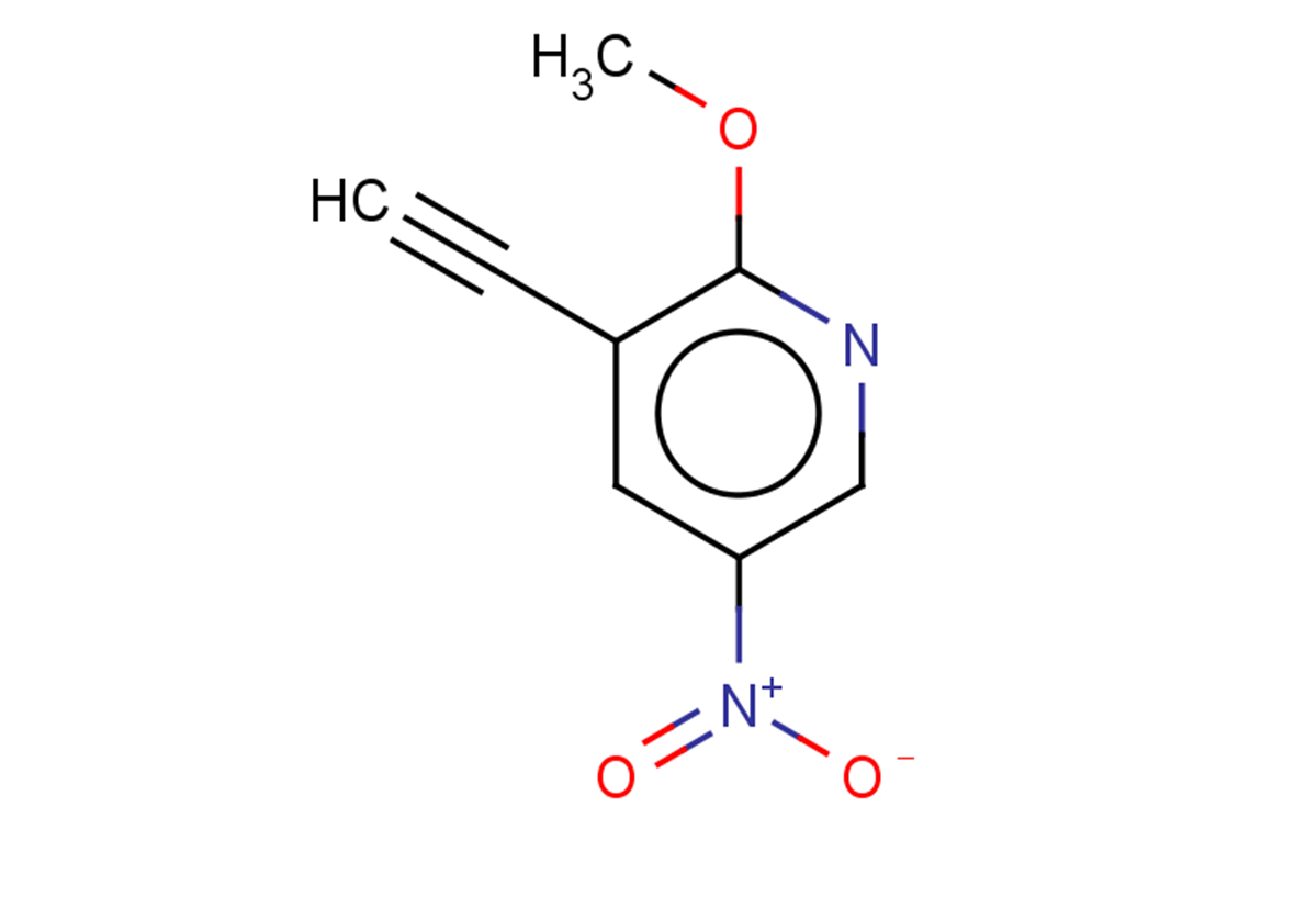 3-ethynyl-2-methoxy-5-nitropyridine