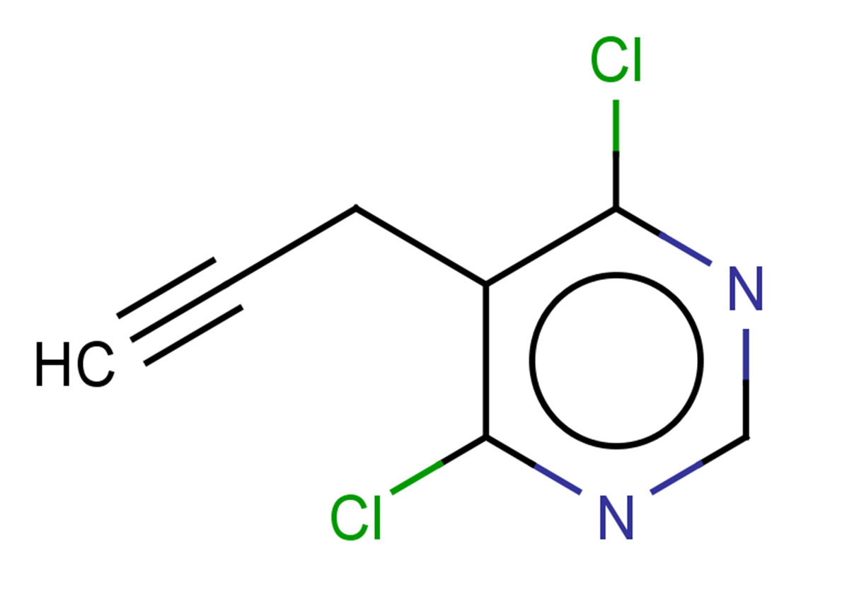4,6-dichloro-5-(prop-2-yn-1-yl)pyrimidine